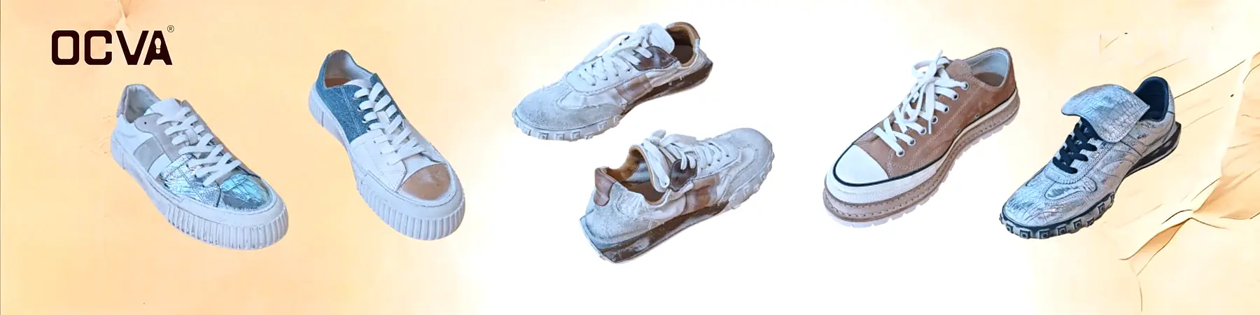 OCVA original comfort catalogue showing lace-up casual shoes